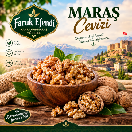 YENİ MAHSÜL TAZE MARAŞ CEVİZİ
