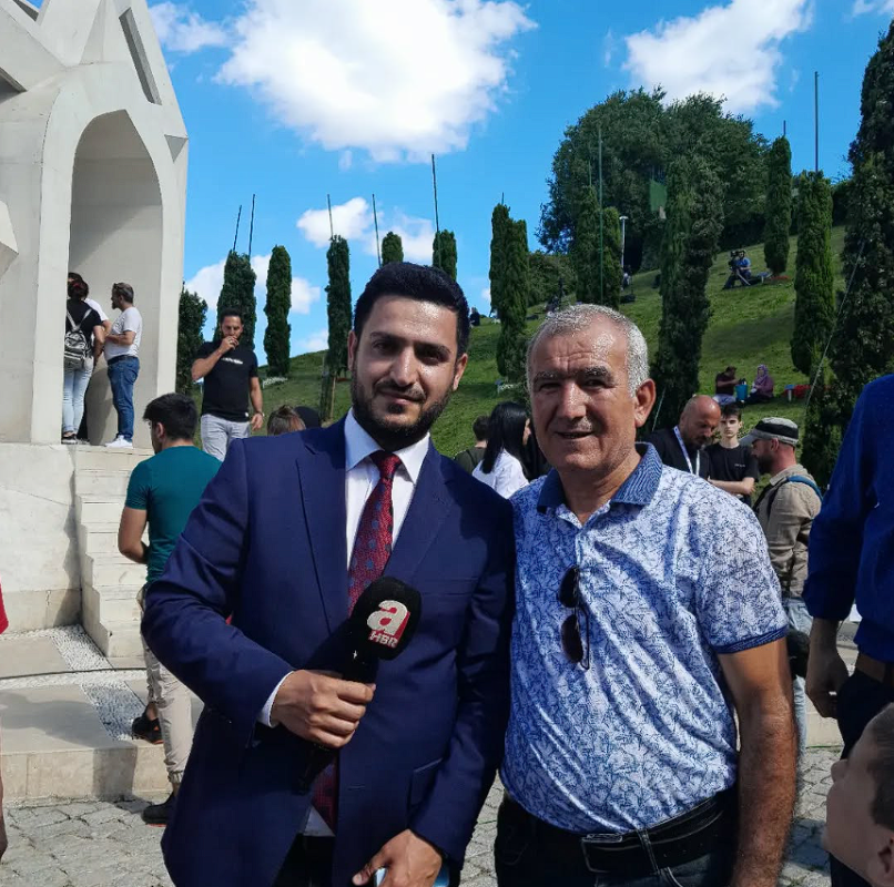 faruk efendi a habere röportaj veriyor